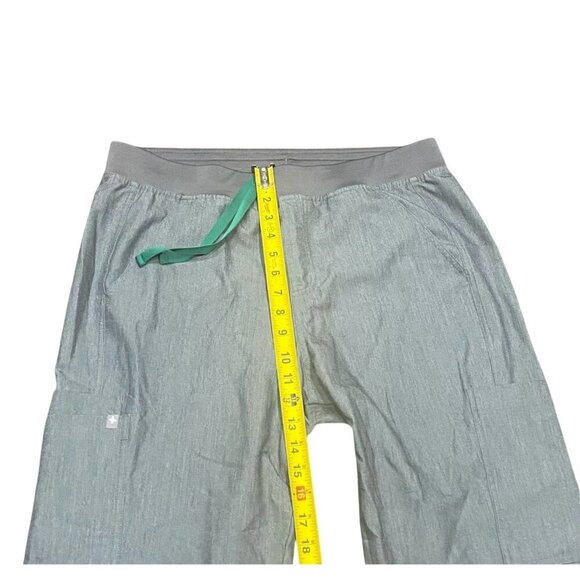 FIGS Axim Cargo Scrub Pants Mens Large 34x27 Graphite Gray Straight Leg T2001 - Picture 5 of 10